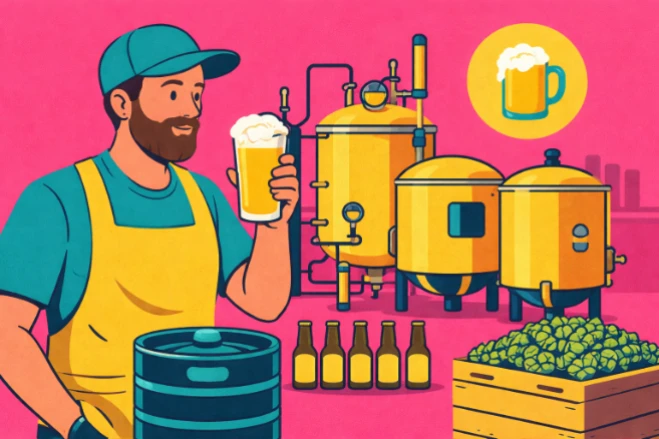 Ilustração para base de correio eletrónico 4373 Brasseries em France