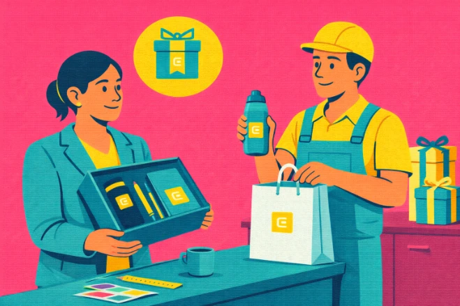 Ilustração para base de correio eletrónico 1667 Fournisseurs de cadeaux d'entreprise em France