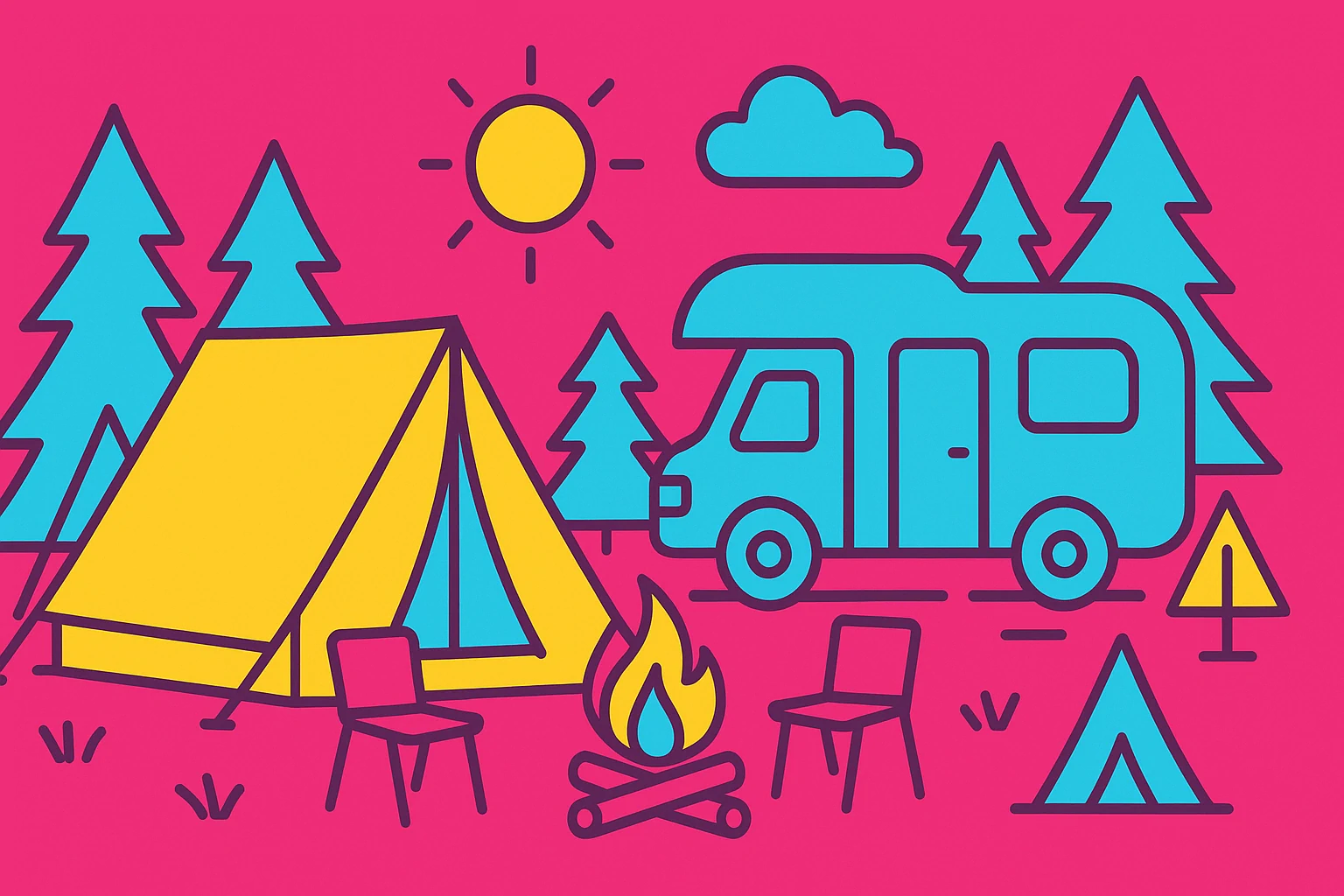 Ficheiros de e-mail Campings
