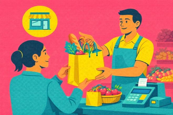 Ilustração para base de correio eletrónico 493410 Retalhistas em France