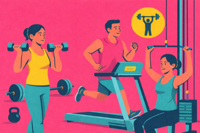 Ilustração para base de correio eletrónico 15215 Salles de sport / Fitness em France