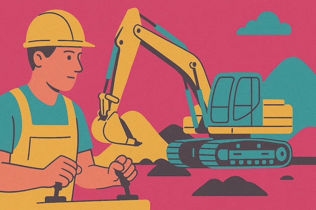 Ilustração para base de correio eletrónico 8289 Entreprise de terrassement em France