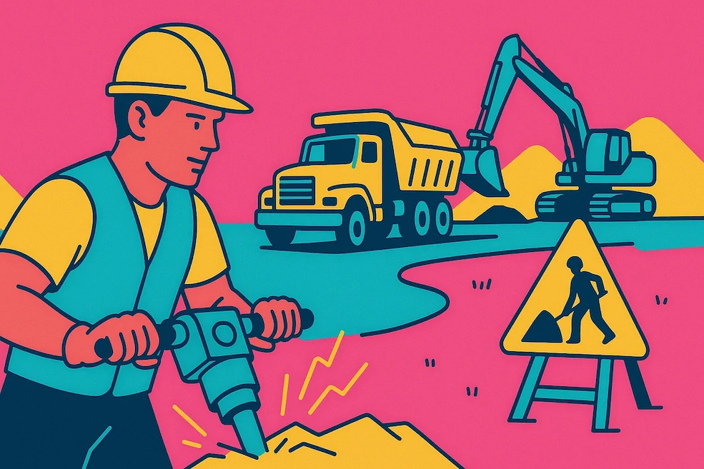 Ficheiros de e-mail Entreprise de travaux publics