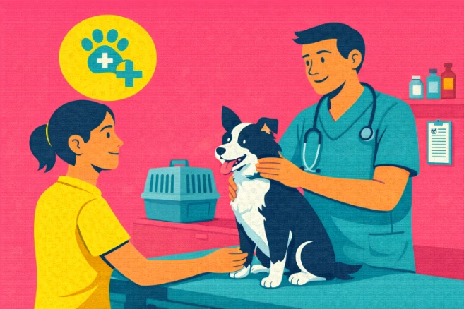 Ilustração para base de correio eletrónico 4545 Vétérinaires em France